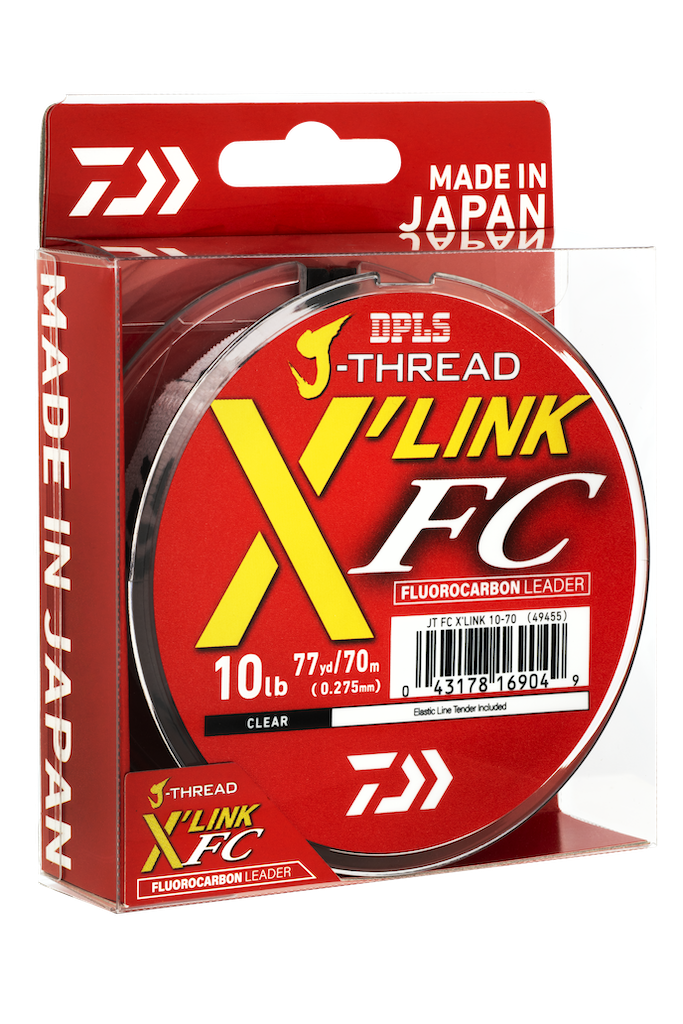 J-Thread FC X-Link Fluorocarbon Leader – Daiwa NZ