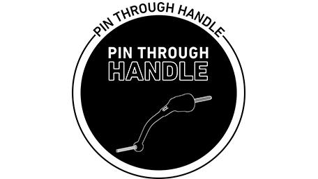 Pin Through Handle