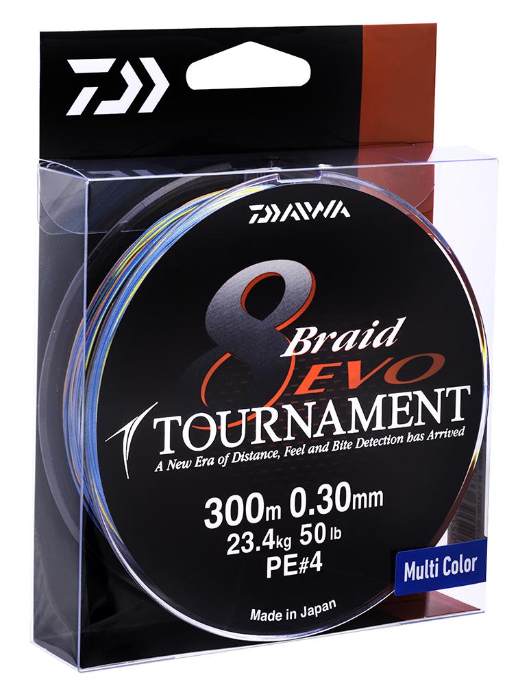 TOURNAMENT 8 BRAID EVO MULTI COLOR