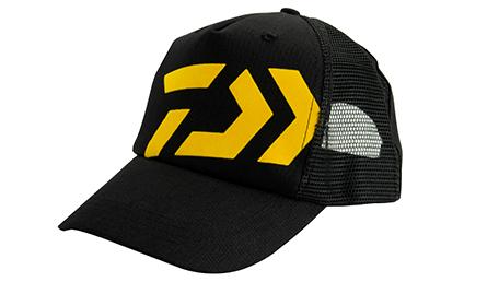 D-VEC TRUCKER CAP BLK/YELLOW